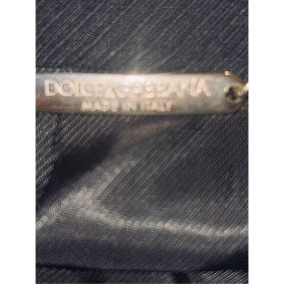 Dolce & Gabbana Men Blazer Suit Jacket Black 3 Button Size EUR 54 US 44 - Picture 5 of 9